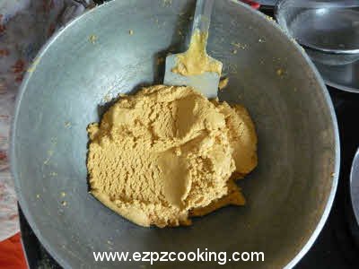 Besan + ghee - stage5