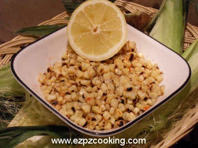 Serve masala corn