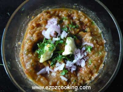 Cook bhaji