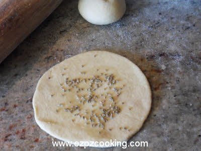 Add carom seeds for plain parantha