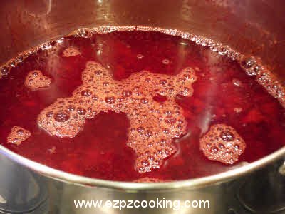 Sieved plum pulp