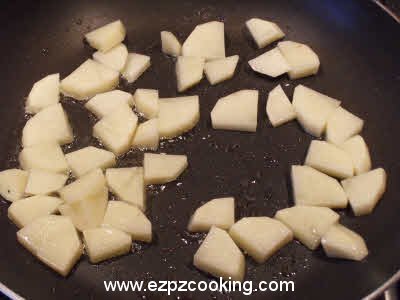 Cook potatoes