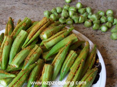 Fill bhindi