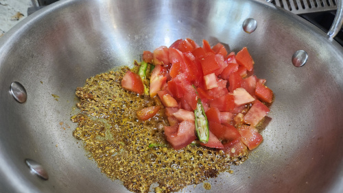 Add tomatoes