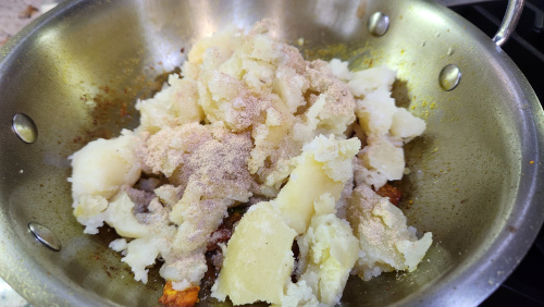 Add potatoes