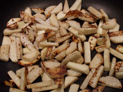Stir-fried Taro Root Pieces