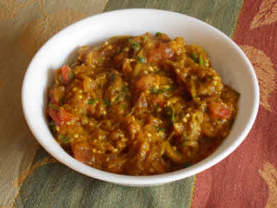 Baingan Bharta is ready