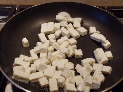 Paneer cubes