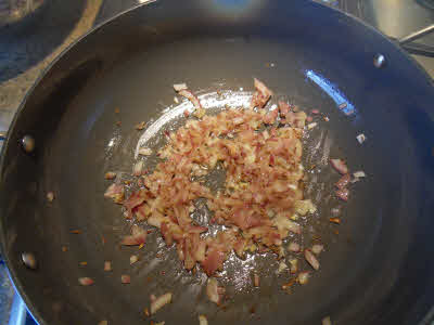 Preparing tempering for mixed dal