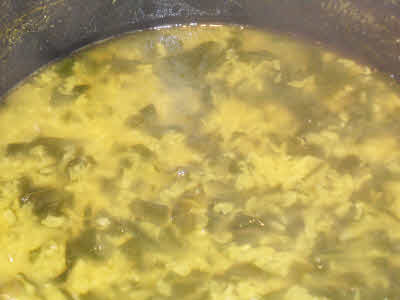 Cook Spinach Moong Dal