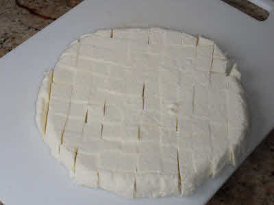 Cut paneer