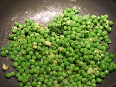 Added peas