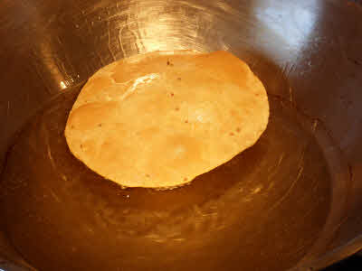 Frying puri