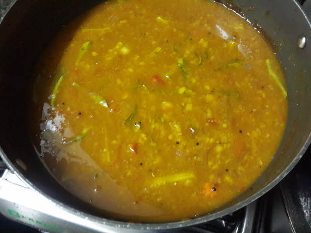 Sambhar is ready