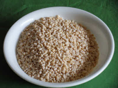 Raw urad dal