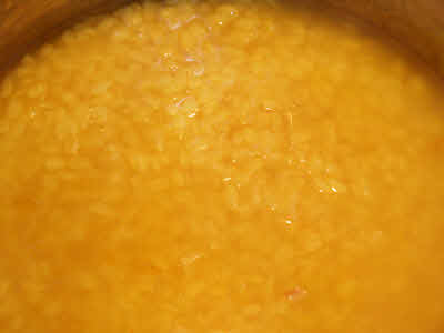 Boiled urad dal