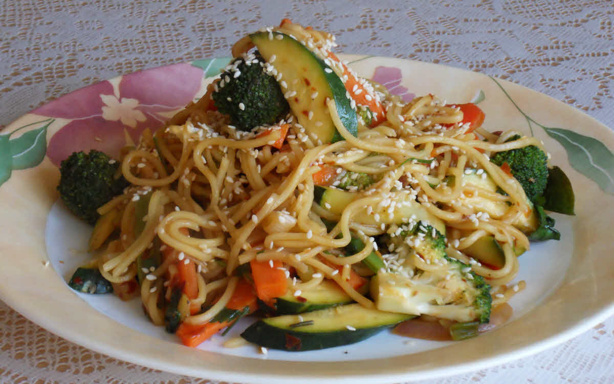 Mongolian Noodles