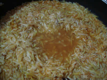 Added water for Lauki Pulao