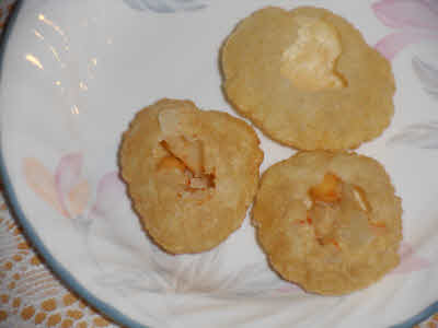 Filling panipuri