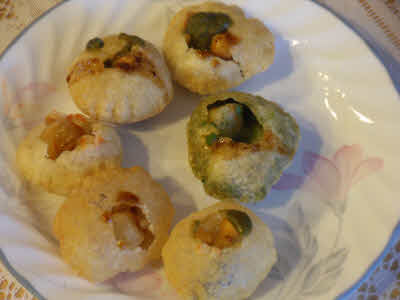 Panipuri is ready