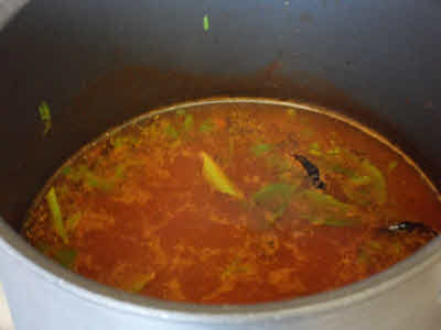 Mix everything for Rasam