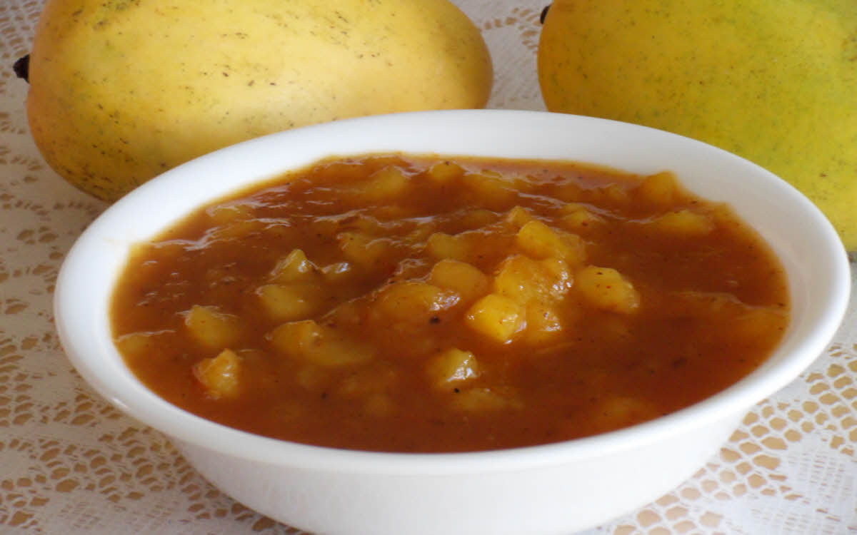 Fresh Mango Lonj or Curry