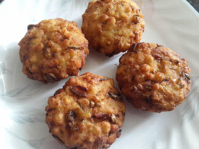 Shape sabudana cutlets