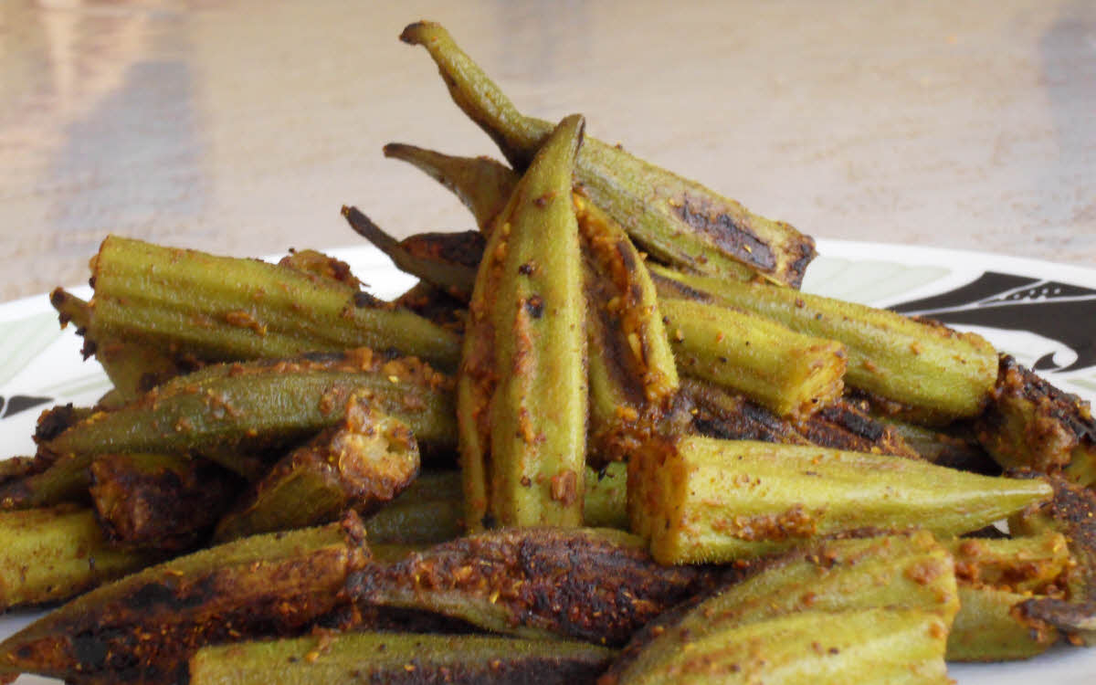 Stuffed Bhindi