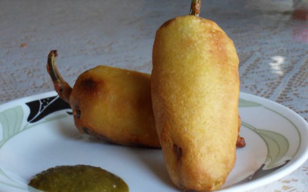 Stuffed Mirch Pakori