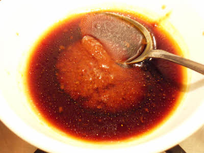 Make sauce for Hot And Sour Soup