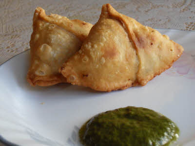 Samosa is ready