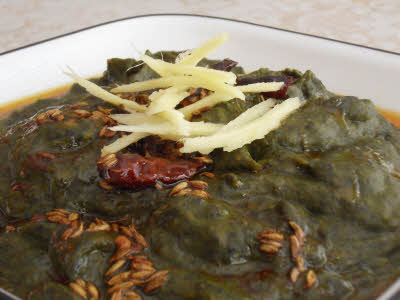 Sarson Ka Saag is ready