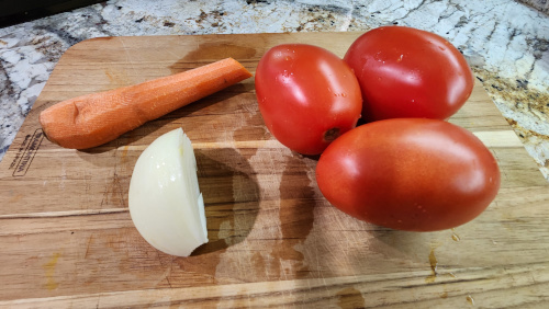 vegetables for Tomato Soup