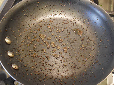 Pop the mustard seeds for curd rice