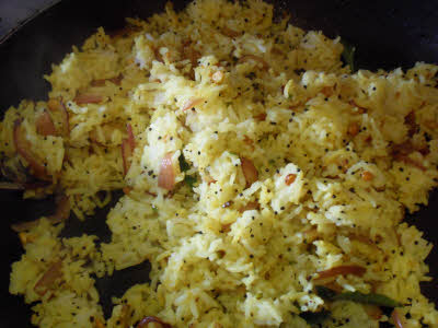 Cooking Lemon Rice