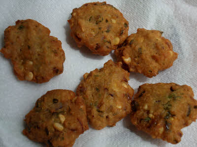 Chana Dal Vada is ready