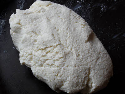 Prepare paneer for rasgulla