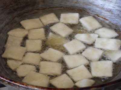 Frying Papri