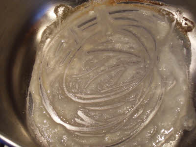 Cook flour for Creamy Tomato Soup