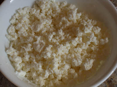 Crumble cottage cheese
