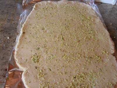 Almond Burfi is ready