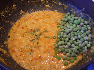 Cook peas