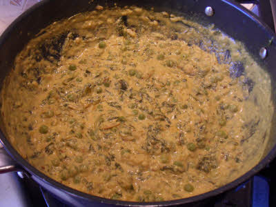 Methi Malai Matar is ready