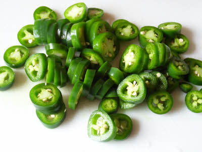 Chop Jalapenos