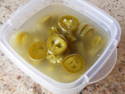 Pickled Jalapeno is ready