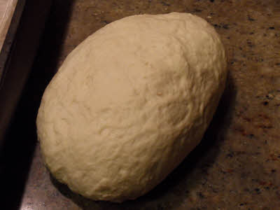 Prepare the pita bread dough