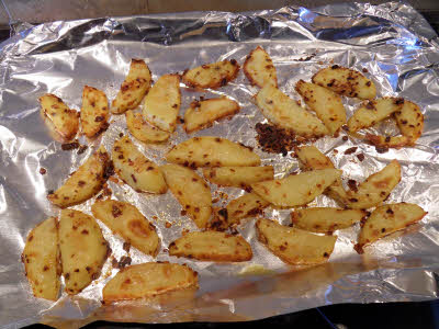 Bake potatoes