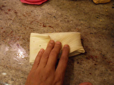 Make Vegetable Tamale packet