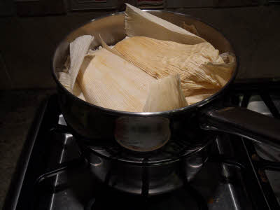 Steam Vegetable Tamale