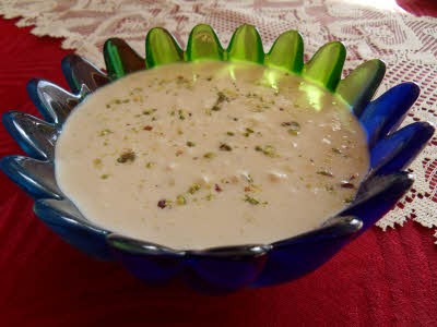 Chena kheer is ready